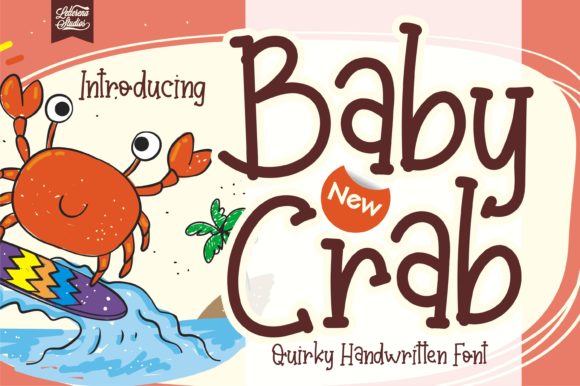 Baby Crab: A Quirky Handwritten Font for Makers