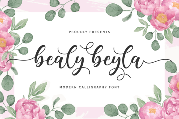 Bealy Beyla: A Handwritten Font for Editorial Design