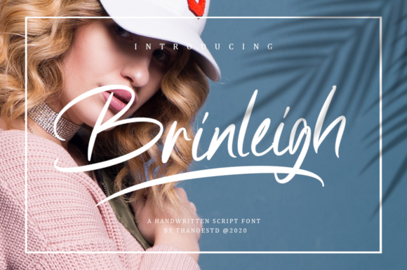 Brinleigh: A Beautiful Handwritten Font for Crafters