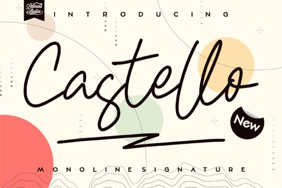 Castello: A Classic Handwritten Font for Brand Identity