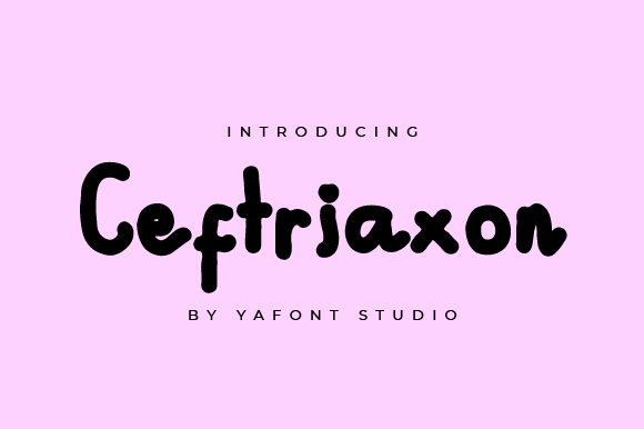 Ceftriaxon: A Natural Handwritten Font for Web Design