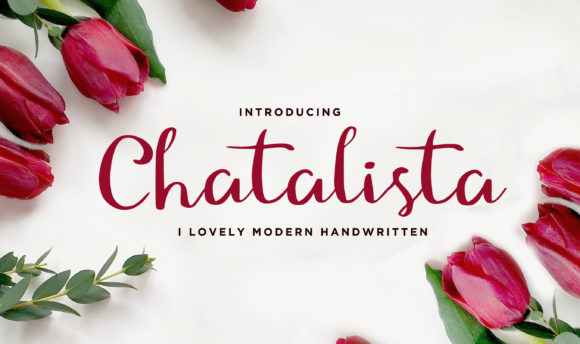 Chatalista: A Handwritten Font for Authentic Branding