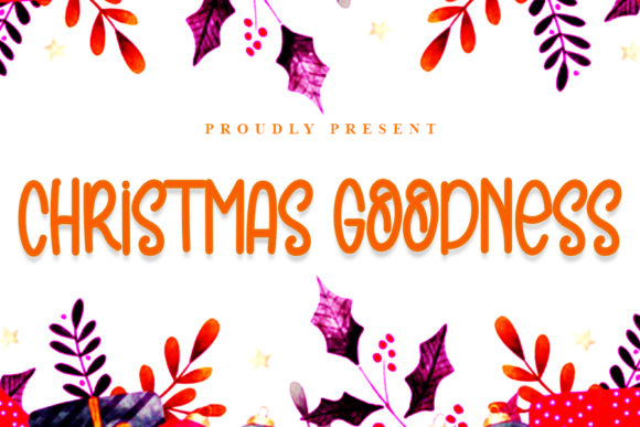 Christmas Goodness: A Whimsical Handwritten Font for Branding