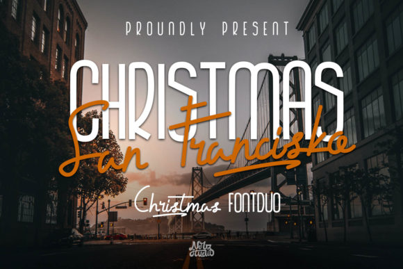 Christmas San Francisko: A Modern Script Font for Brands