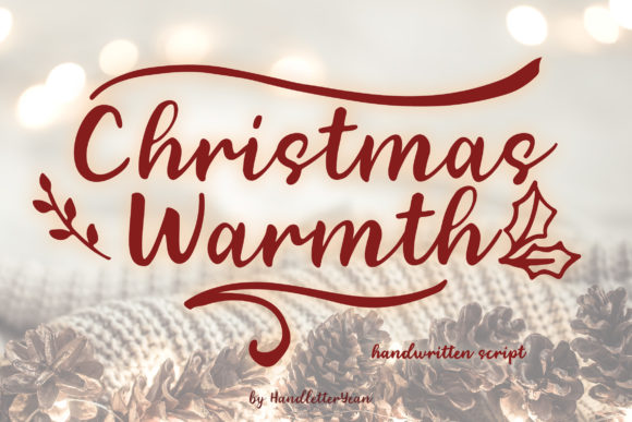 Christmas Warmth: A Festive Font for Brand Identity