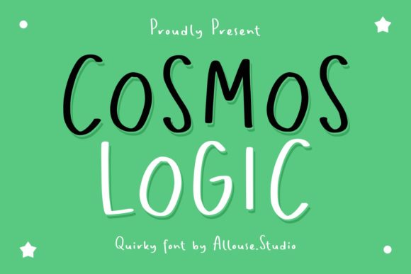 Cosmos Logic: A Quirky Handwritten Font for Marketers