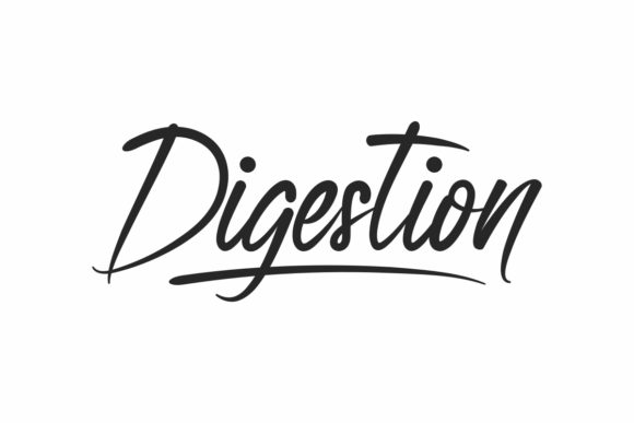 Digestion: A Relaxed Brush Font for Branding