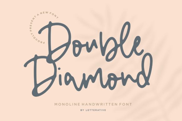 Double Diamond: A Quirky Handwritten Font for Branding