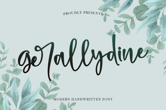 Geraldine: A Handwritten Font for Modern Campaigns