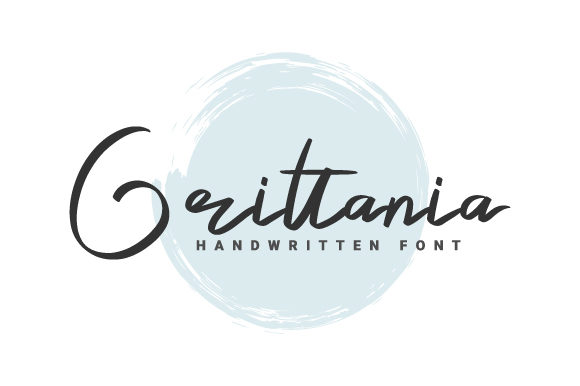 Grittania: A Handwritten Font for Polished Branding