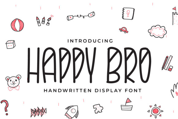 Happy Bro: The Handwritten Font for Campaigns