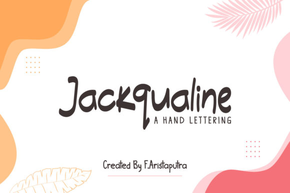 Jackqualine: A Joyful Handwritten Font for Web Design