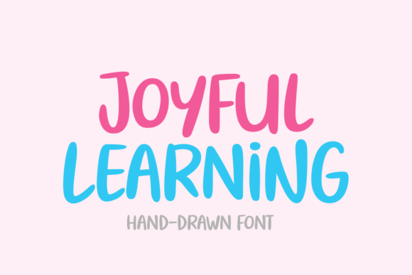 Joyful Learning: A Handwritten Font for Makers