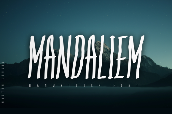 Mandaliem: A Quirky Handwritten Font for Small Business