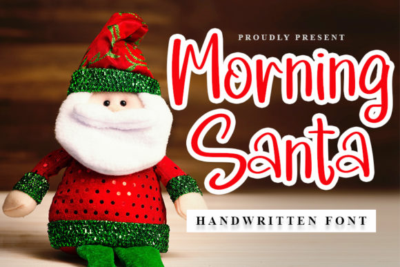 Morning Santa: A Handwritten Font for Marketers