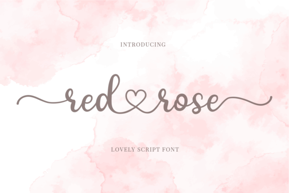 Red Rose: A Premium Handwritten Font for Branding
