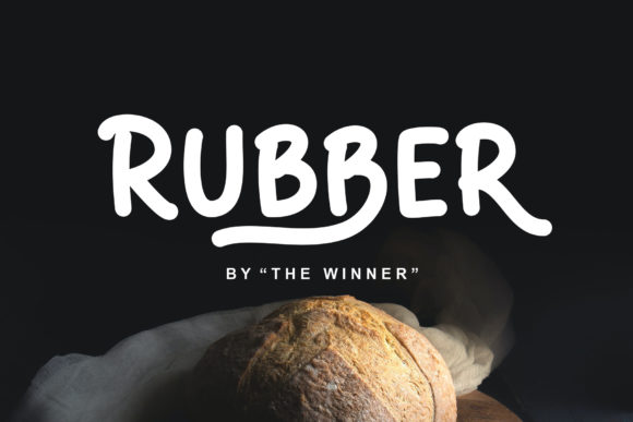 Rubber: A Warm Handwritten Font for Editorial Design