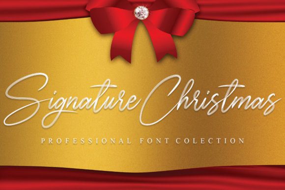 Signature Christmas: The Elegant Handwritten Font for Brands