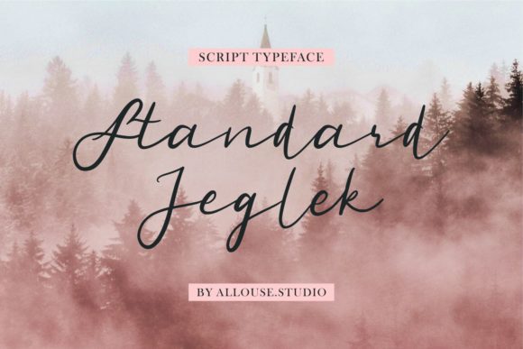 Standard Jeglek: A Handwritten Font for Web Design