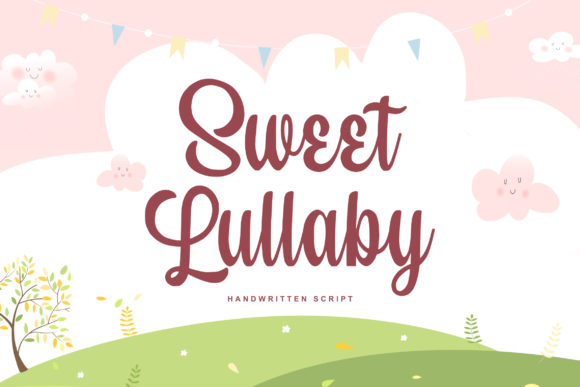 Sweet Lullaby: A Handwritten Font for Editorial Design